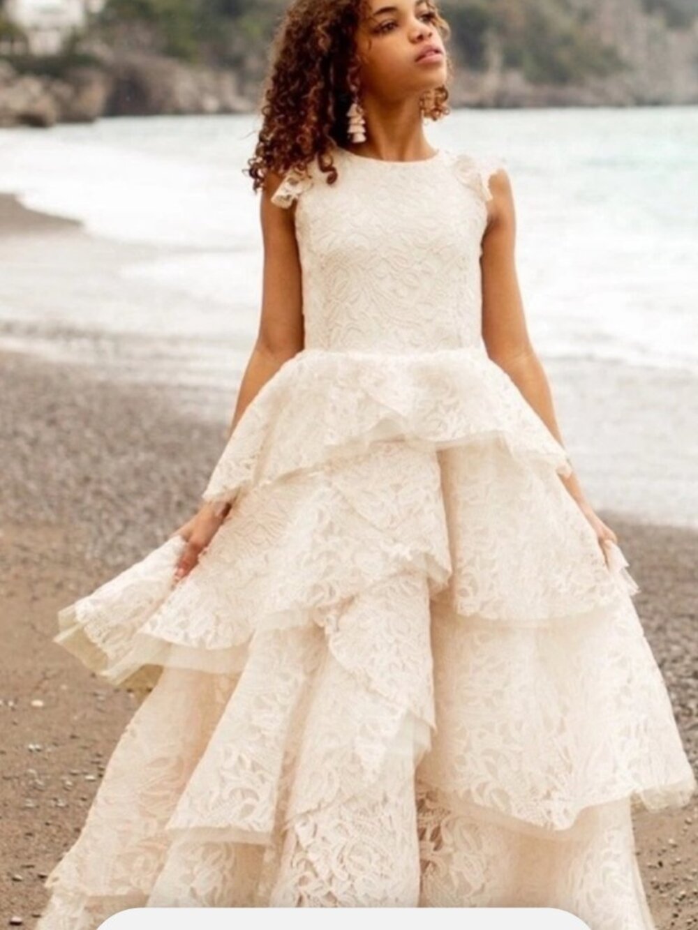 Girls lace dress